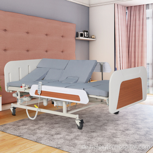 Manuelles medizinisches Bett mit Commode/Toilette zu Hause verwendet